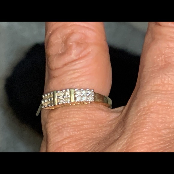 10k diamonds single Earrings. Firm - Picture 12 of 17